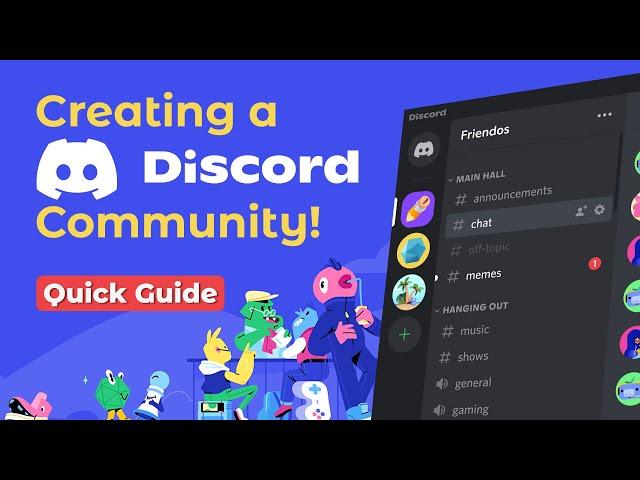 Discord Setup: Community Tutorial - How to Create the BEST Server and Add Moderation Fast