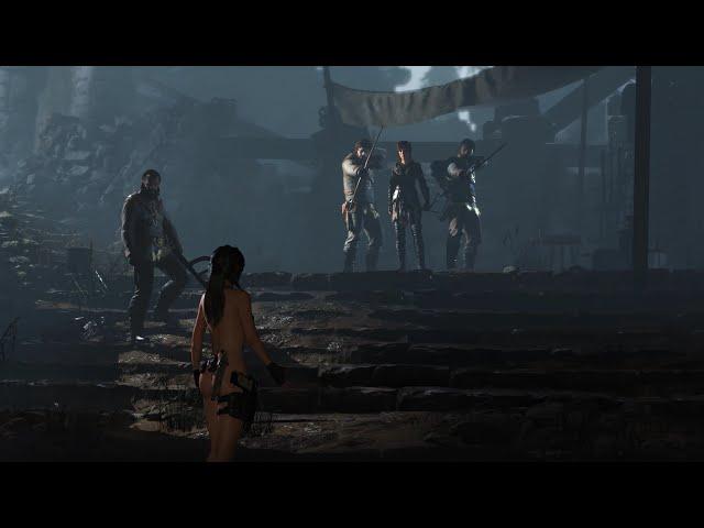 Rise of the Tomb Raider Nude Mod [Part 3] AMD R7-5800X3D & RTX3080Ti [4K]