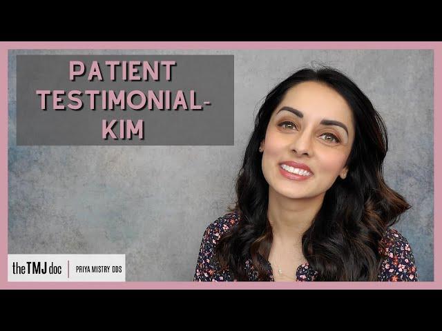 Patient Testimonial - Kim - Priya Mistry, DDS (the TMJ doc) #tmjd #headaches #tmj #jawpain