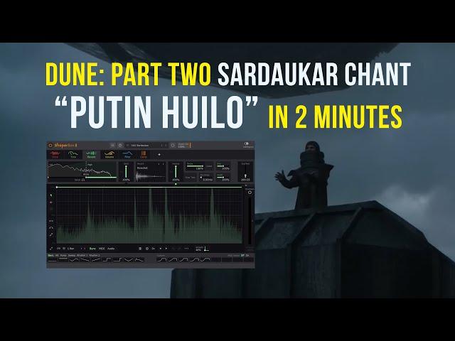 Dune: Part Two Sardaukar Chant “PUTIN HUILO”  |  Cableguys Shaperbox