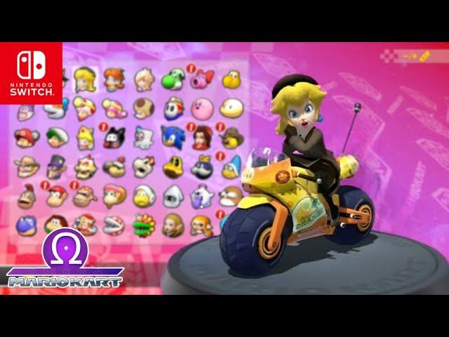 New Character Peach Wintertime Mario Kart 8 Deluxe (Omega)