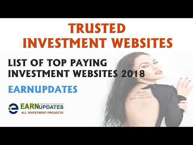 Trusted Investment sites 2018