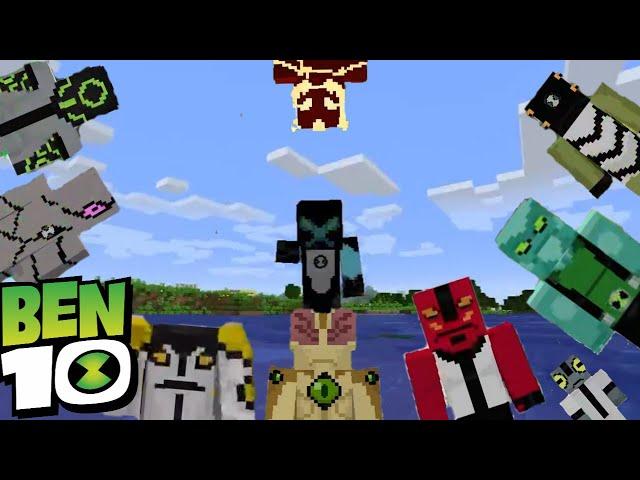 Minecraft Ben 10 Mod Showcase Part 1 (Prototype Omnitrix)