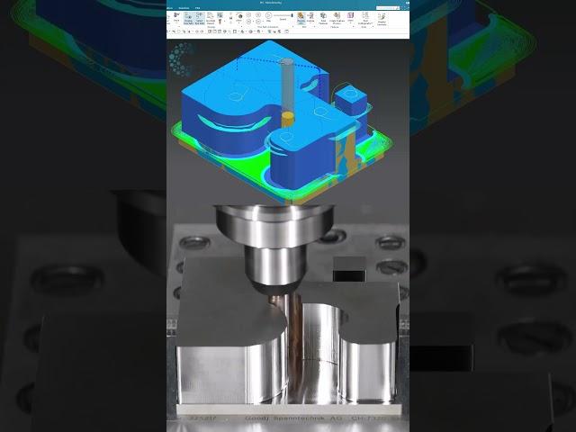 Adaptive Milling #Manufacturing #CNC #Milling #NX #CAD #CAM @cardsplmsolutions