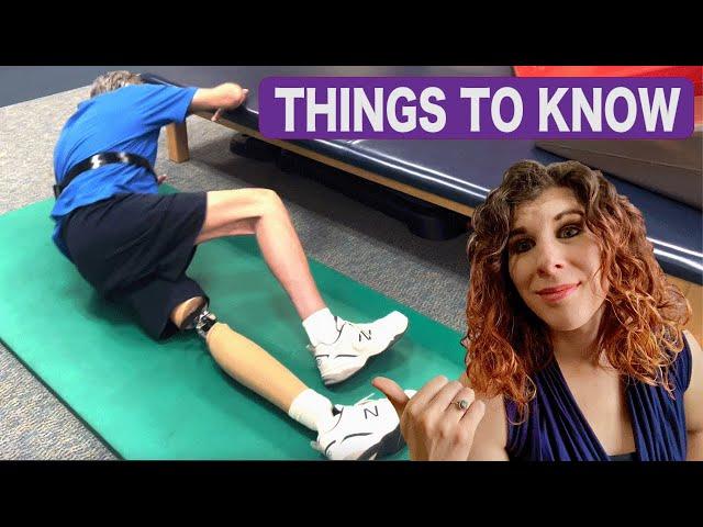 Above Knee Amputee: Key Physical Therapy Skills