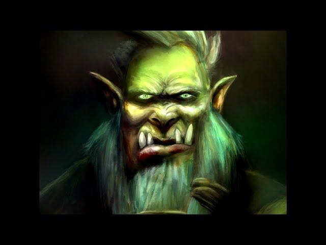 Why Orcs are green? Because Chlorofile  - speedpainting