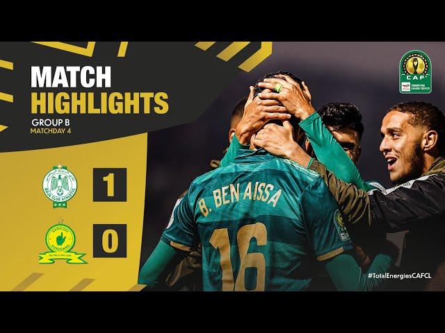 HIGHLIGHTS | Raja CA  Mamelodi Sundowns | Matchday 4 | 2024/25 #TotalEnergiesCAFCL