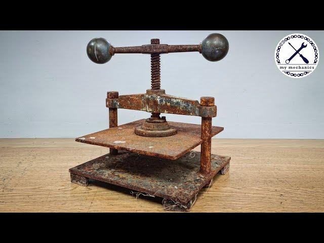 1895 German Book Press "Alexanderwerk" - Restoration