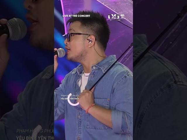 Cả Một Trời Thương Nhớ cùng Phạm Hồng Phước nè mấy bồ #TREConcert #nsxduocsitien #dstentertainment