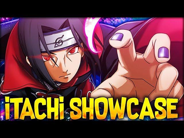 THE GOD OF RESETS AND DODGE! BF ITACHI V2 SHOWCASE! (Naruto Blazing)