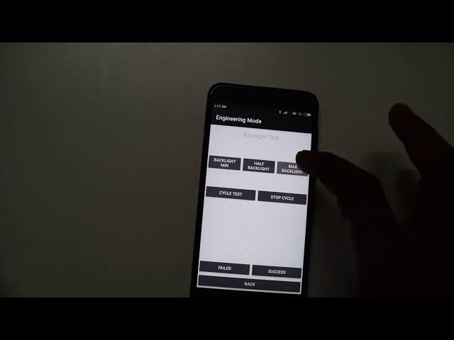 Redmi 4 Sensors Test