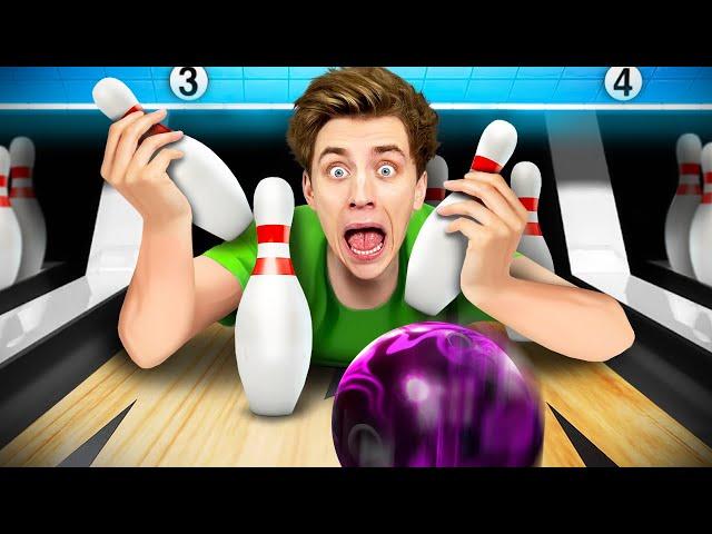 24 Hours at the BOWLING ALLEY !