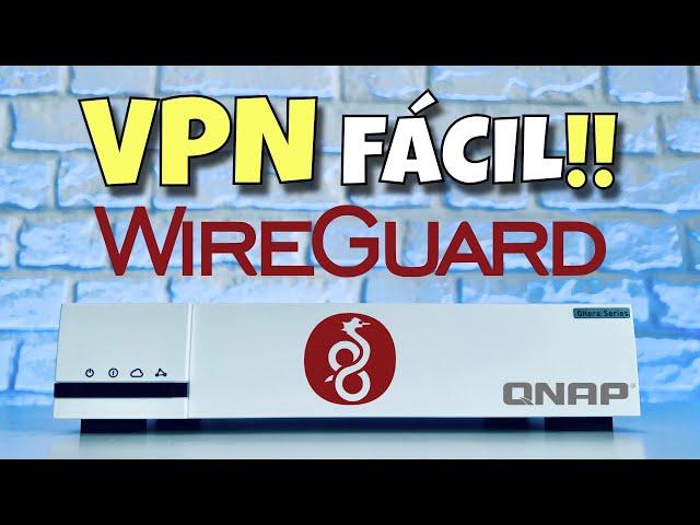  Configura una VPN WIREGUARD y accede a tus archivos desde FUERA de CASA | Router QNAP QHora-322