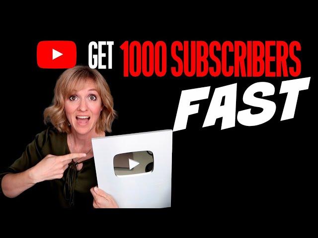 HOW TO GET 1000 SUBSCRIBERS ON YOUTUBE FAST | Tips for Growing a Small YouTube Channel