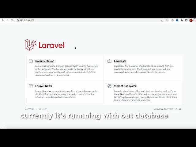 Laravel MySQL Workbench Create and Connect Database