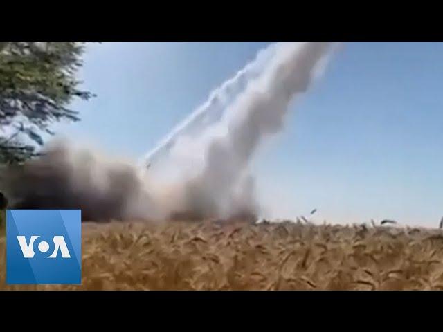 Video Shows Ukraine Troops Firing HIMARS System