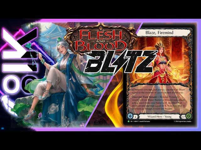 [FaB Blitz] Enigma, New Moon Vs Blaze, Firemind | Talishar Flesh and Blood TCG