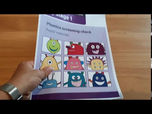 Year 1 - Phonics screening