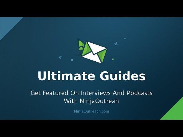 Get Featured On Interviews And Podcasts With NinjaOutreah