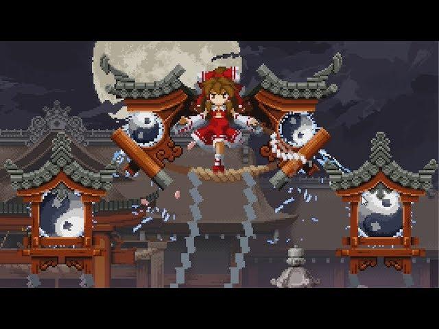 Touhou Luna Nights - Extra Boss Reimu [No Damage/Time Stop/Snail Time/Skills] + Extra Ending