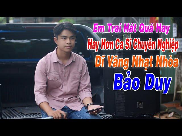 Chàng Trai Trẻ Cất Tiếng Hát Làm Lay Động Con Tim | Dĩ Vãng Nhạt Nhòa - Lân Nhã I Bảo Duy Cover