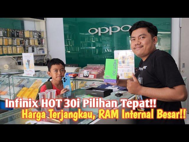 Belikan HP Buat Anak Yang Penting Harga Terjangkau!! Infinix HOT 30i Pilihan Tepat!!