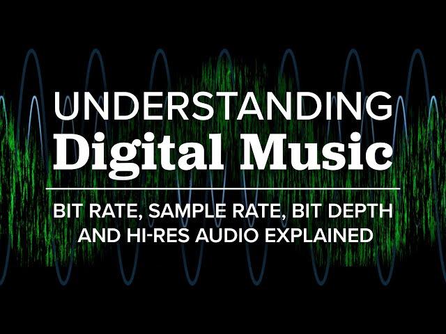  Digitale Musik verstehen: Bitrate, Abtastrate, Bittiefe und Hi-Res-Audio erklärt