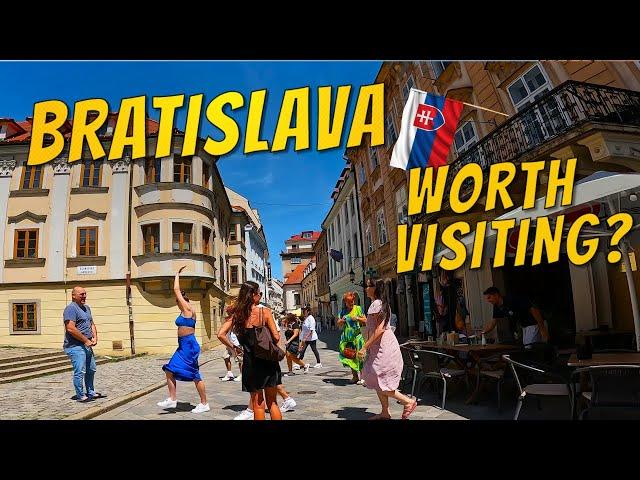 ⭐BRATISLAVA, SLOVAKIA: Should You Visit?