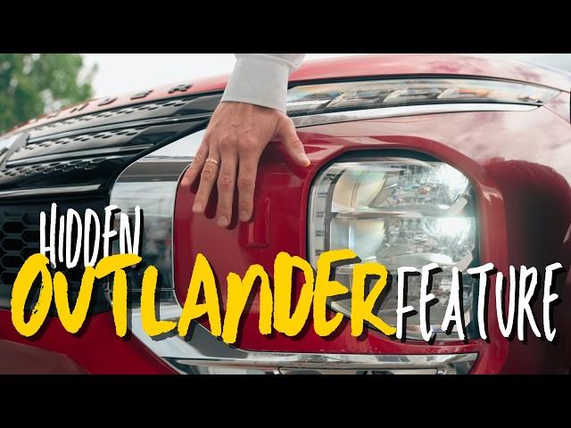 The Hidden Feature. Self-cleaning headlights on the 2024 Outlander!