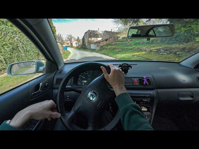 2009 Skoda Octavia mk.1 1.6 MPI - POV test drive after 400 000 Km