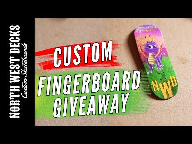 Custom Spyro The Dragon Fingerboard