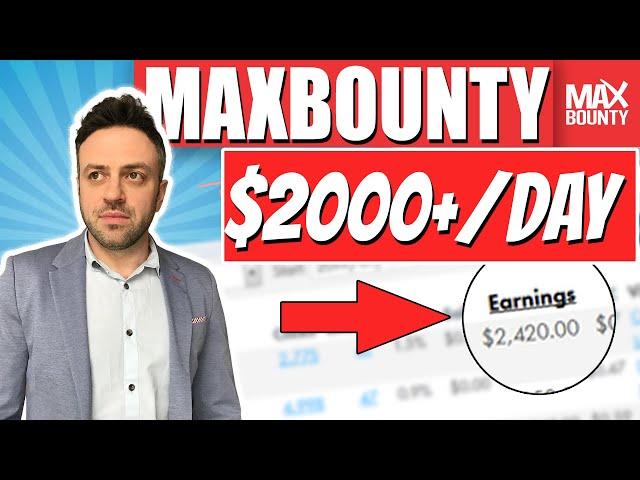 MaxBounty CPA Marketing $2000+/DAY Method 2020 (Full Walkthrough & Tutorial)