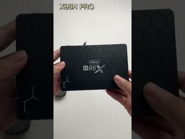 X98H PRO Android 12 TV Box #shorts #tvbox #settopbox