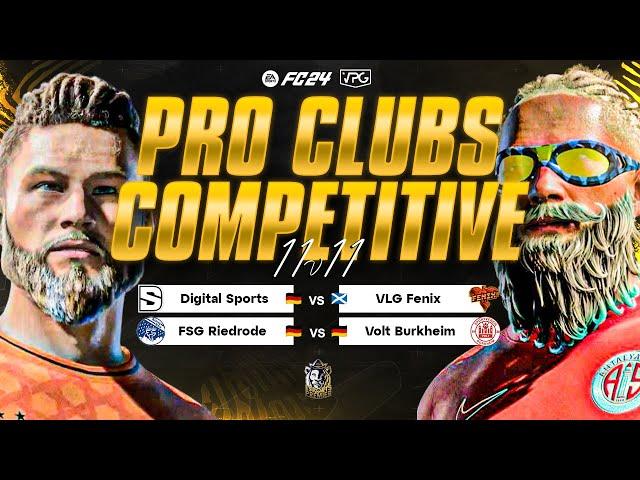 FC24 Pro Clubs - Esports Premier - Digital vs Fenix - FSG vs SV Volt