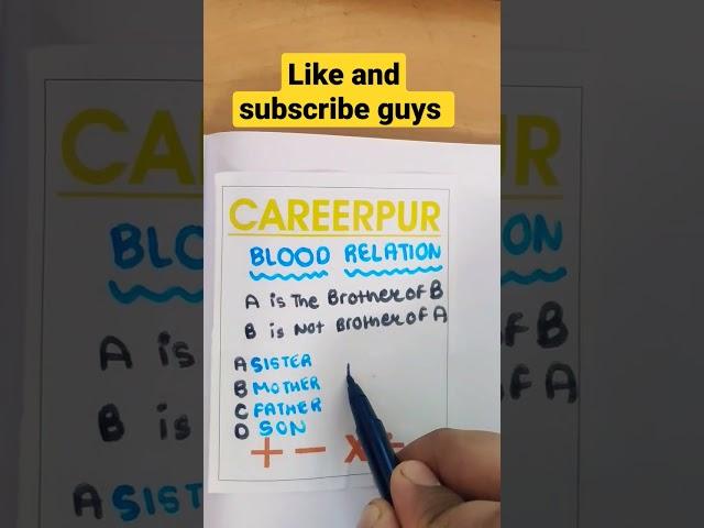 Blood Relation by careerpur #shorts #viralshorts #youtubeshorts #viral #viralvideo