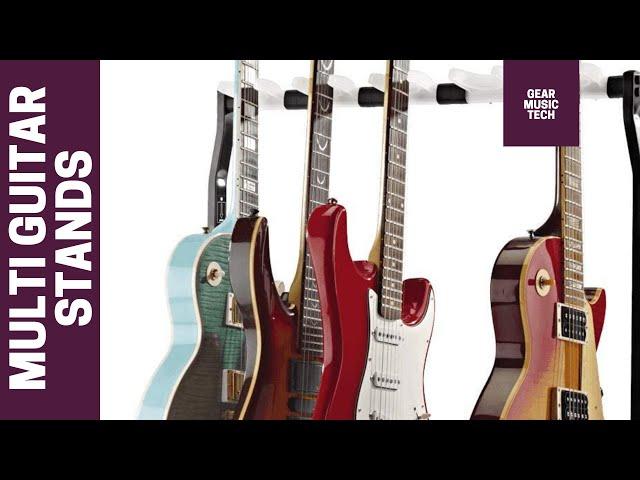 Top 5 Best Multi Guitar Stands for Bass, Electric and Acoustic Guitars