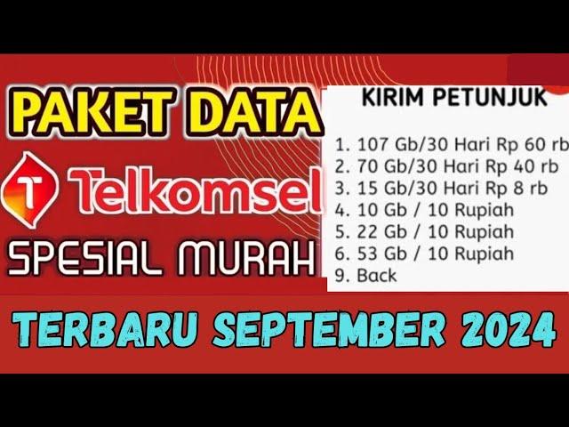 Paket Murah Telkomsel September 2024 | Kode Dial Murah Telkomsel Terbaru Bulan September 2024Terbaru