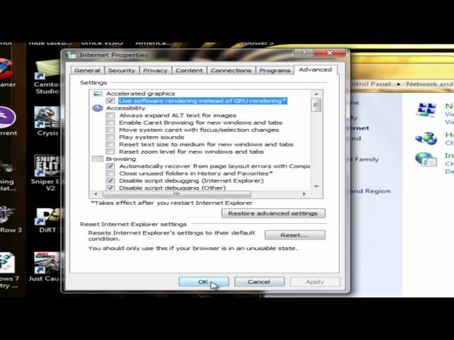 How to fix Internet Explorer has stopped working on Windows 7,Windows Vista tutorial (HD)