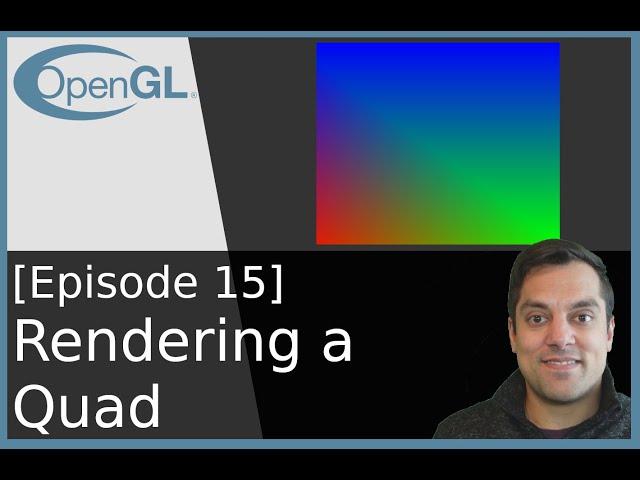 [Episode 15] Rendering a Quad (And Understanding Winding Order) - Modern OpenGL