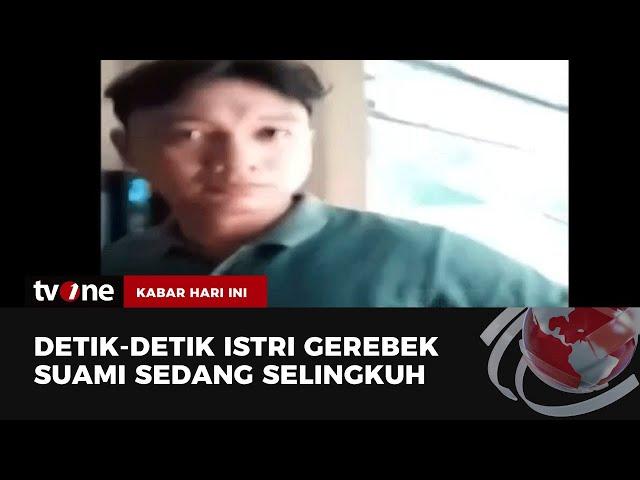 Dipukul dan Cekcok, Video Istri Gerebek Suami Selingkuh Viral di Medsos! | Kabar Hari Ini tvOne