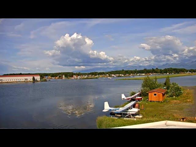 Lake Hood Seaplane Base, Anchorage, Alaska, USA | StreamTime LIVE