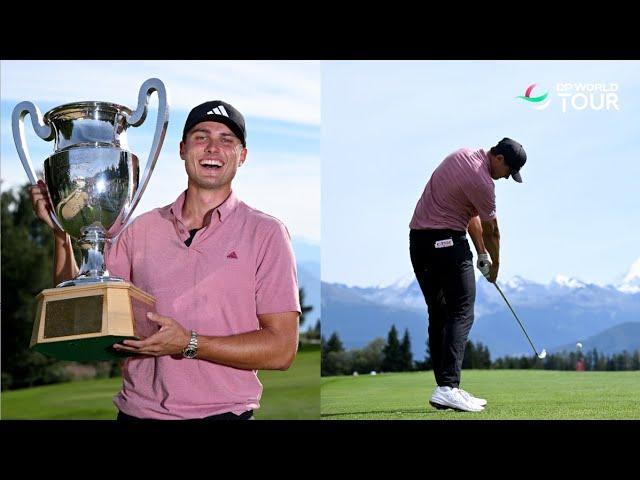 Every Shot of Ludvig Aberg's Winning Final Round | 2023 Omega European Masters