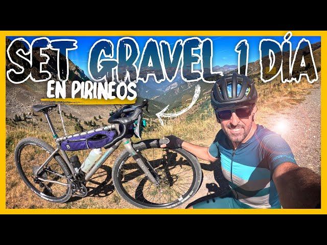 El material que llevo para un día de GRAVEL en PIRINEOS | Javier Bañón Izu