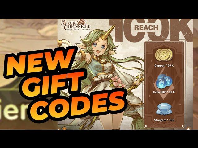 FREE GIFT CODES !! DIAMONDS FOR FREE !! CLAIM NOW !! Magic Chronicle: Isekai RPG