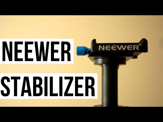 Neewer 24''/60cm Handheld Stabilizer for DSLR Review + Video Test Footage (Yelangu 60t?)