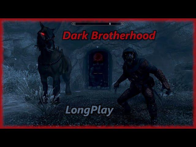 Skyrim Dark Brotherhood - Longplay Full Questline Walkthrough (No Commentary)