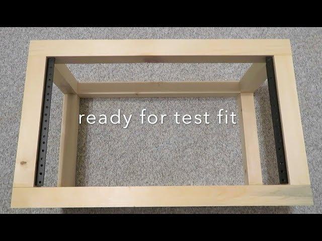 DIY 6U Wooden Network Cabinet Build - Part 1