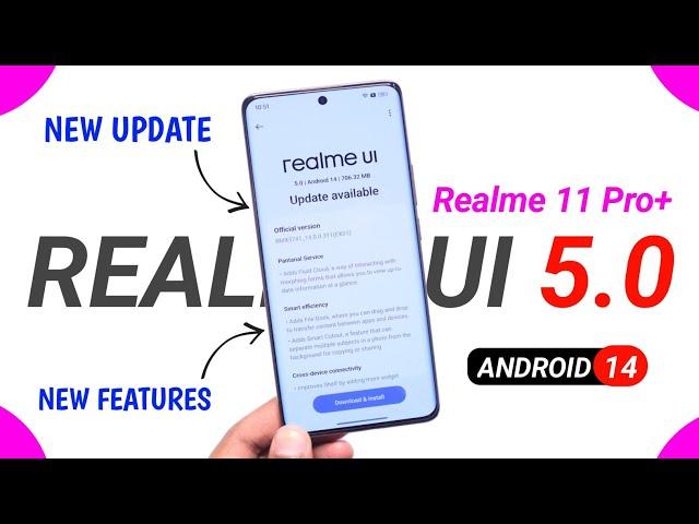 Realme 11 Pro Plus New Update (Realme Ui 5.0) | Realme Ui 5.0 Full Review | Realme UI 5.0 New Update