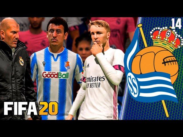 FIFA 20 КАРЬЕРА ЗА РЕАЛ СОСЬЕДАД [#14] В ГОСТЯХ У РЕАЛА ВСТРЕЧА С ЭДЕГОРОМ