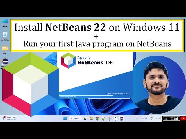 How to install NetBeans 22 on Windows 11 | Complete Installation [Updated 2024]